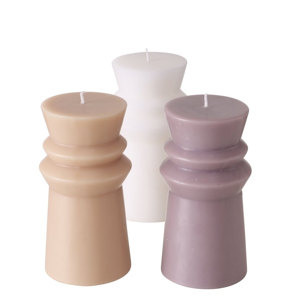 3er Set Kerze in Sonderformen