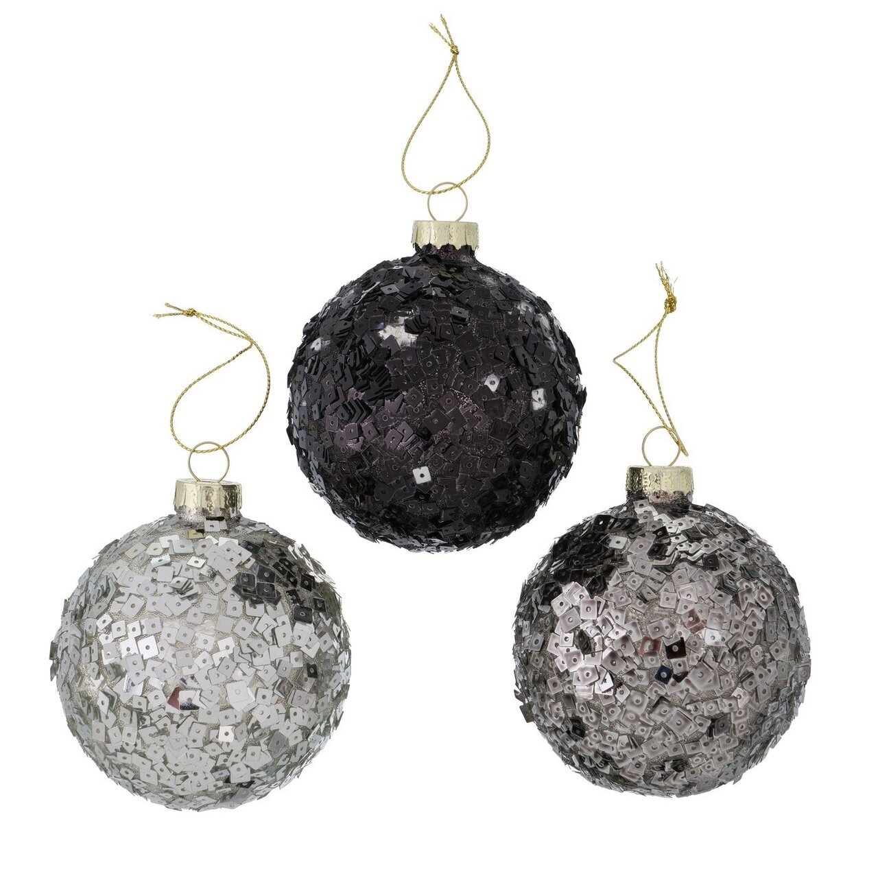 Boltze 3er Set Weihnachtskugel Hankea online kaufen bei SKANDEKO