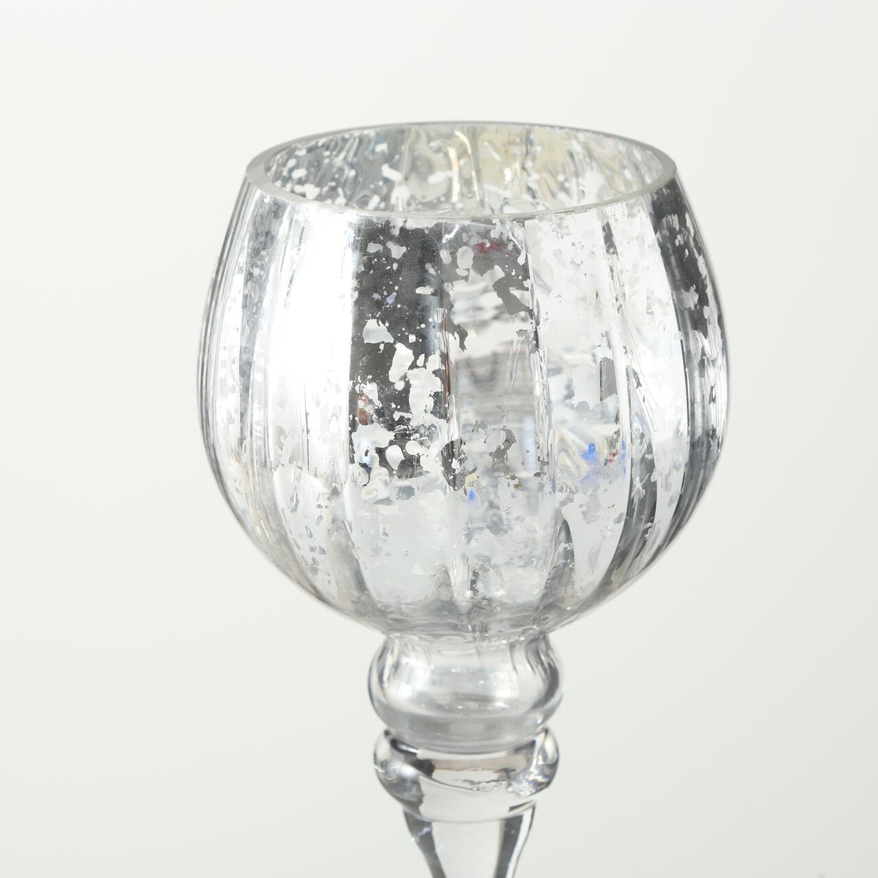 3er Set Windlicht Manou silber