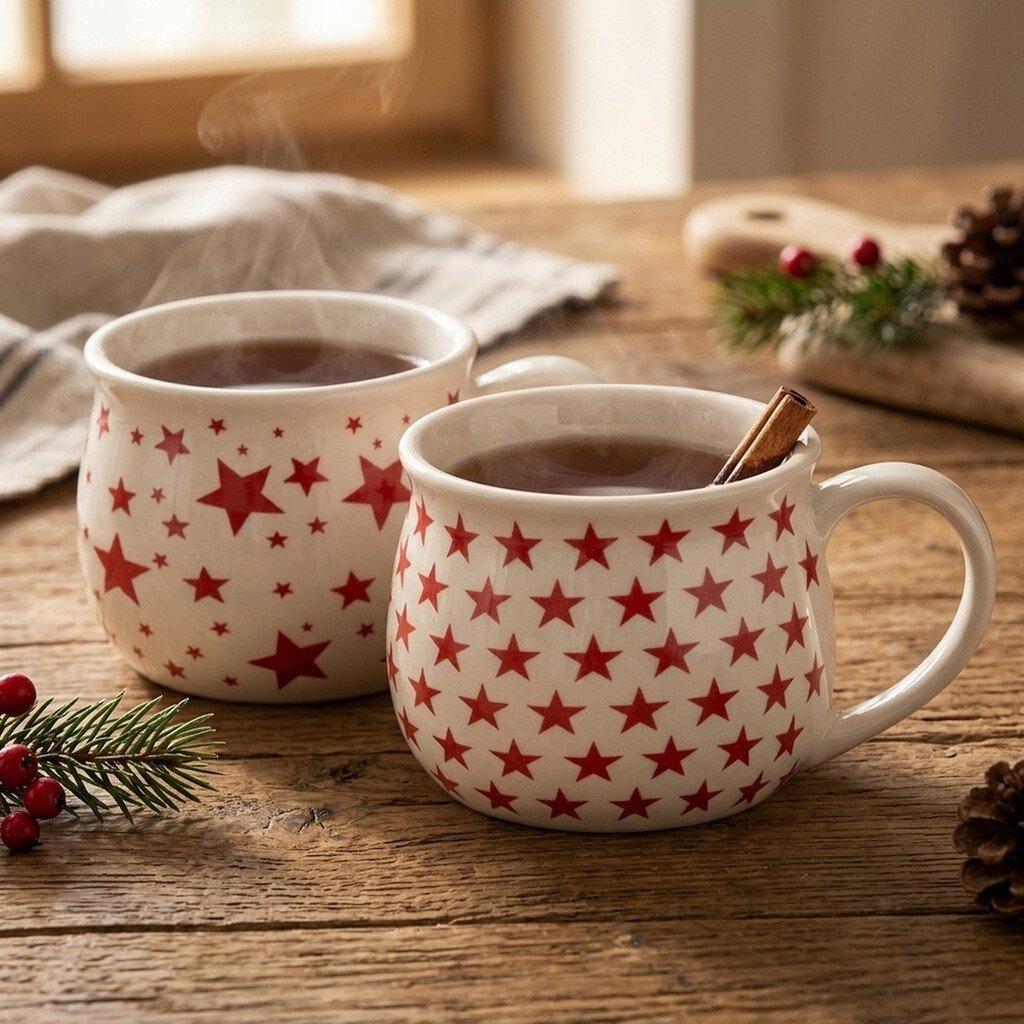 Boltze Becher Strella Weihnachten, 2er Set online kaufen bei SKANDEKO (Ansicht 2)