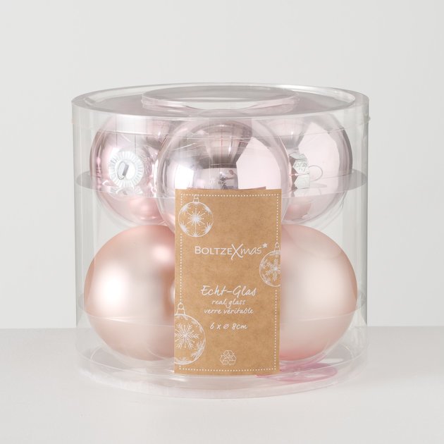 Boltze Weihnachtskugeln Ø 8 cm, 6 tlg online kaufen bei SKANDEKO (Ansicht 2)