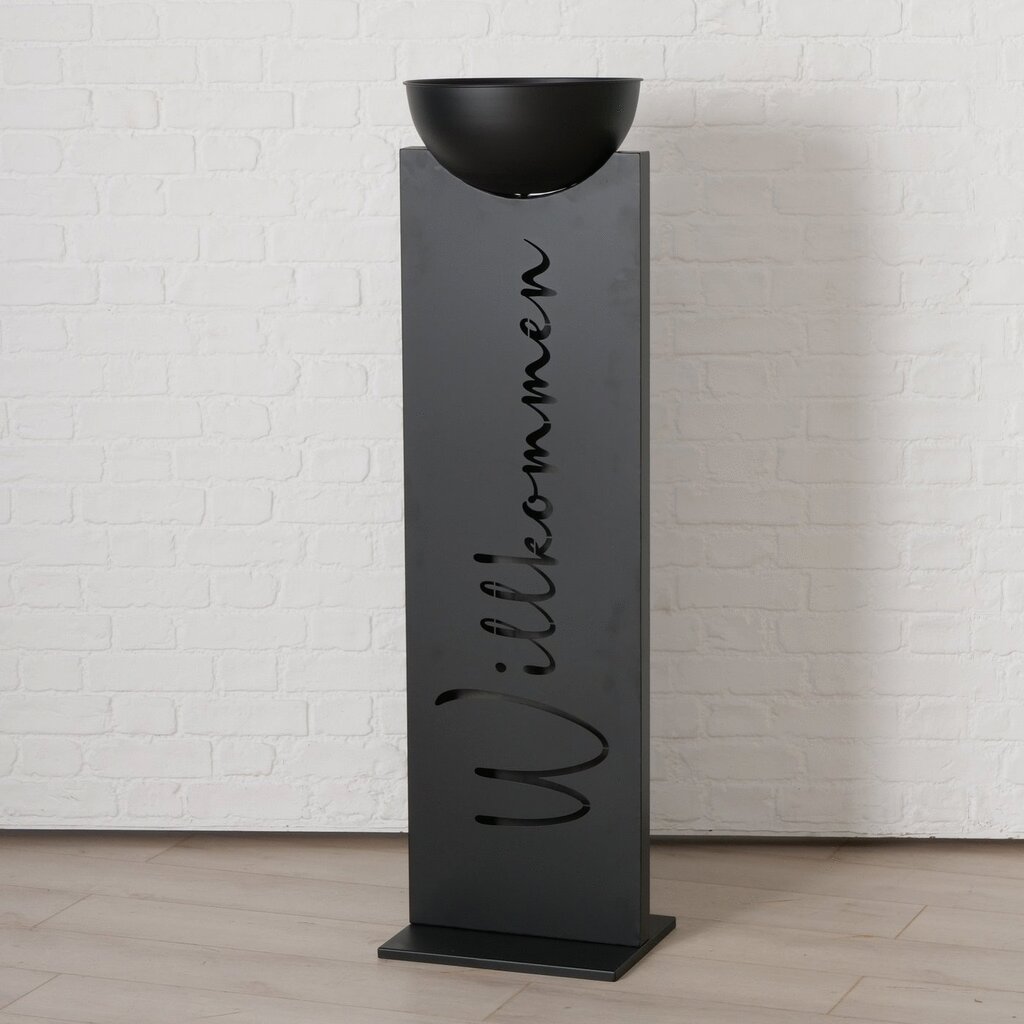 Dekosäule Luciano Willkommen