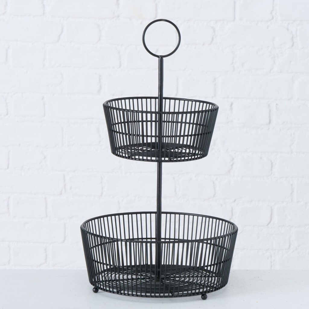 Boltze Schwarze Etagere Gea online kaufen bei SKANDEKO (Ansicht 2)