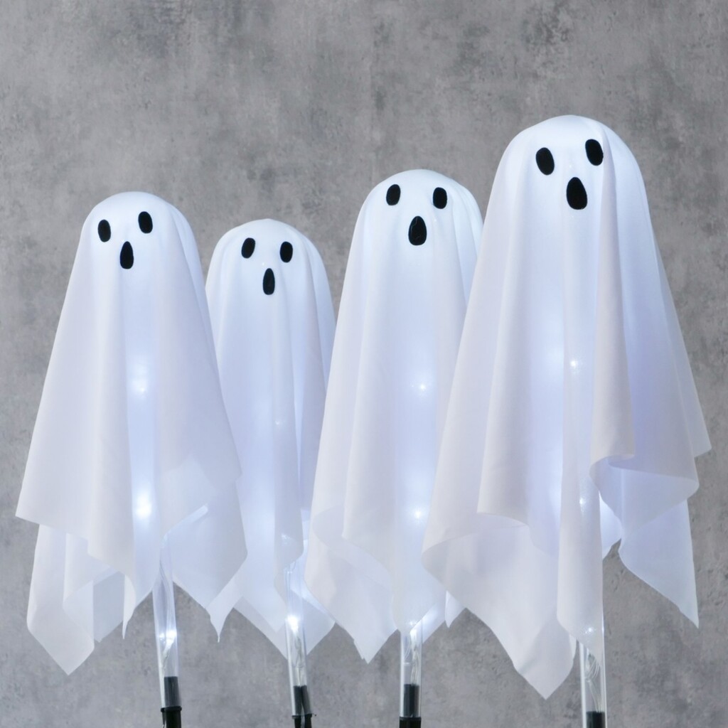 Gartenstab Gespenster Chorus LED, Halloween