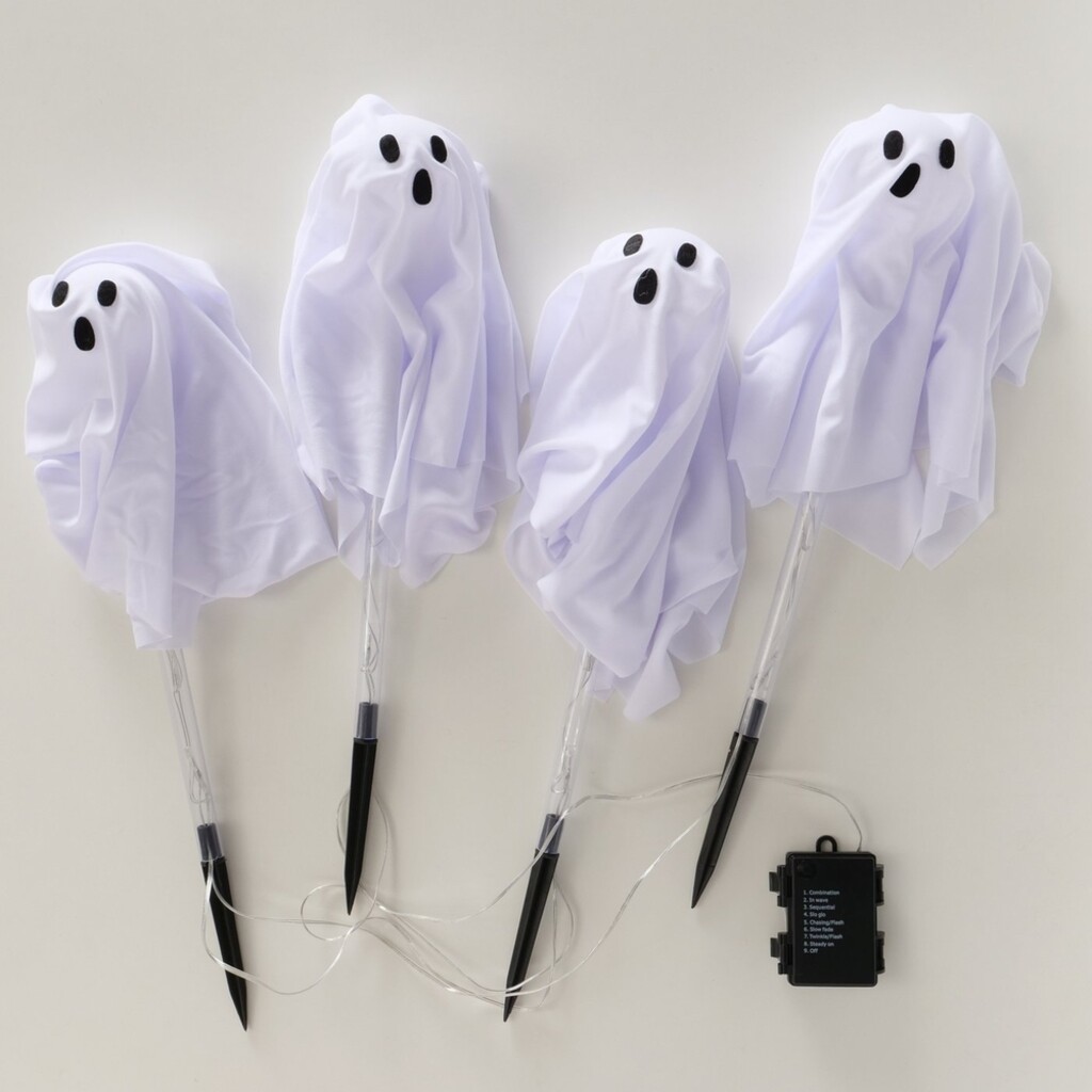 Boltze Gartenstab Gespenster Chorus LED, Halloween online kaufen bei SKANDEKO