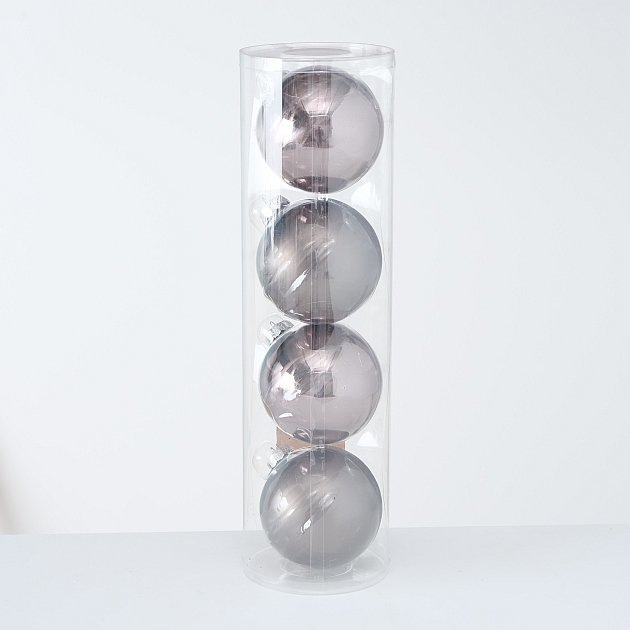 Boltze Große Weihnachtskugeln Ø 10 cm, 4 tlg online kaufen bei SKANDEKO