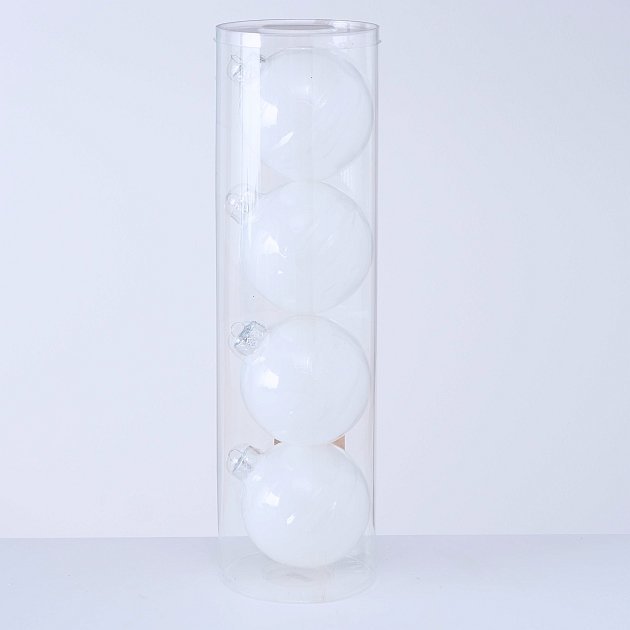 Boltze Große Weihnachtskugeln Ø 10 cm, 4 tlg online kaufen bei SKANDEKO