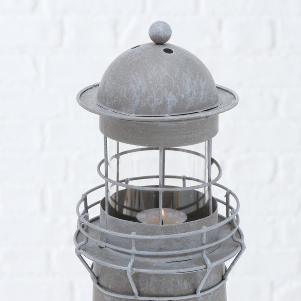 Laterne Leuchtturm, 2er Set