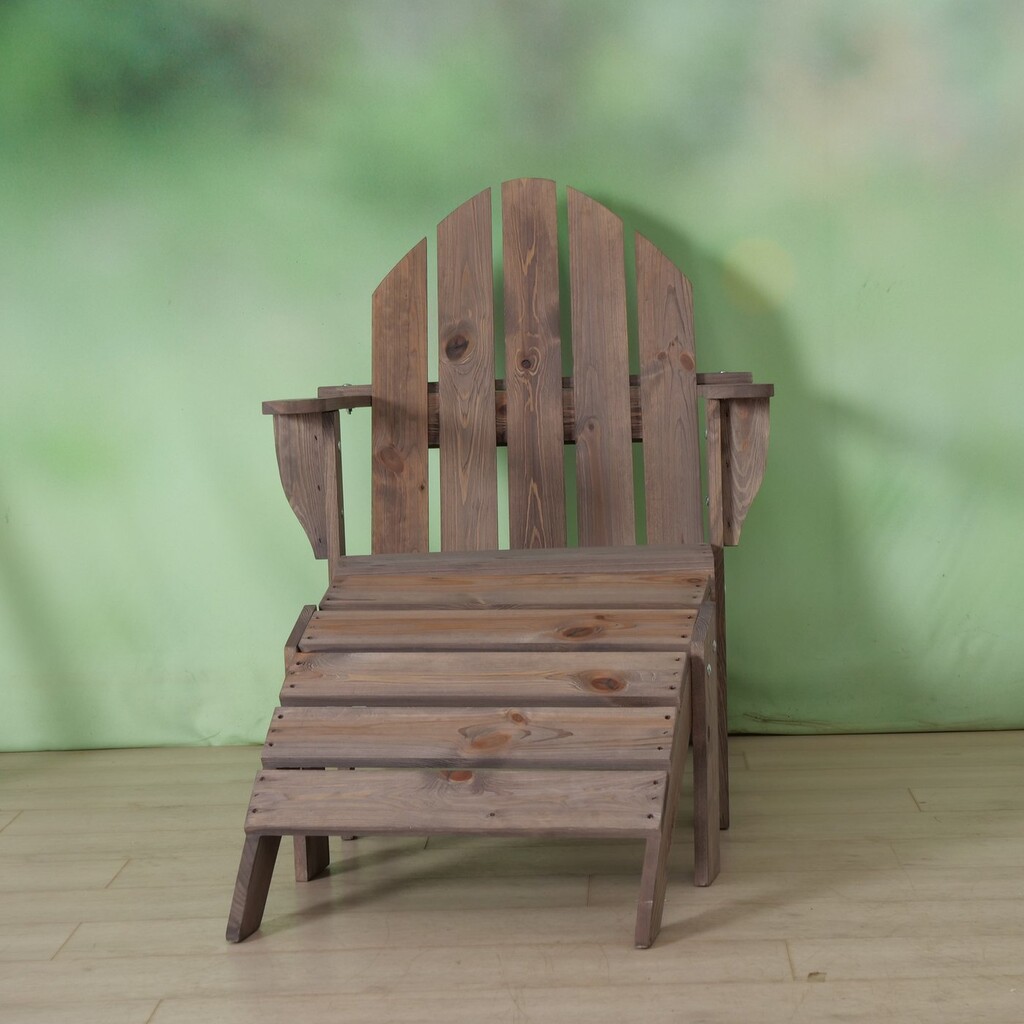 Liegestuhl aus Holz Adiron