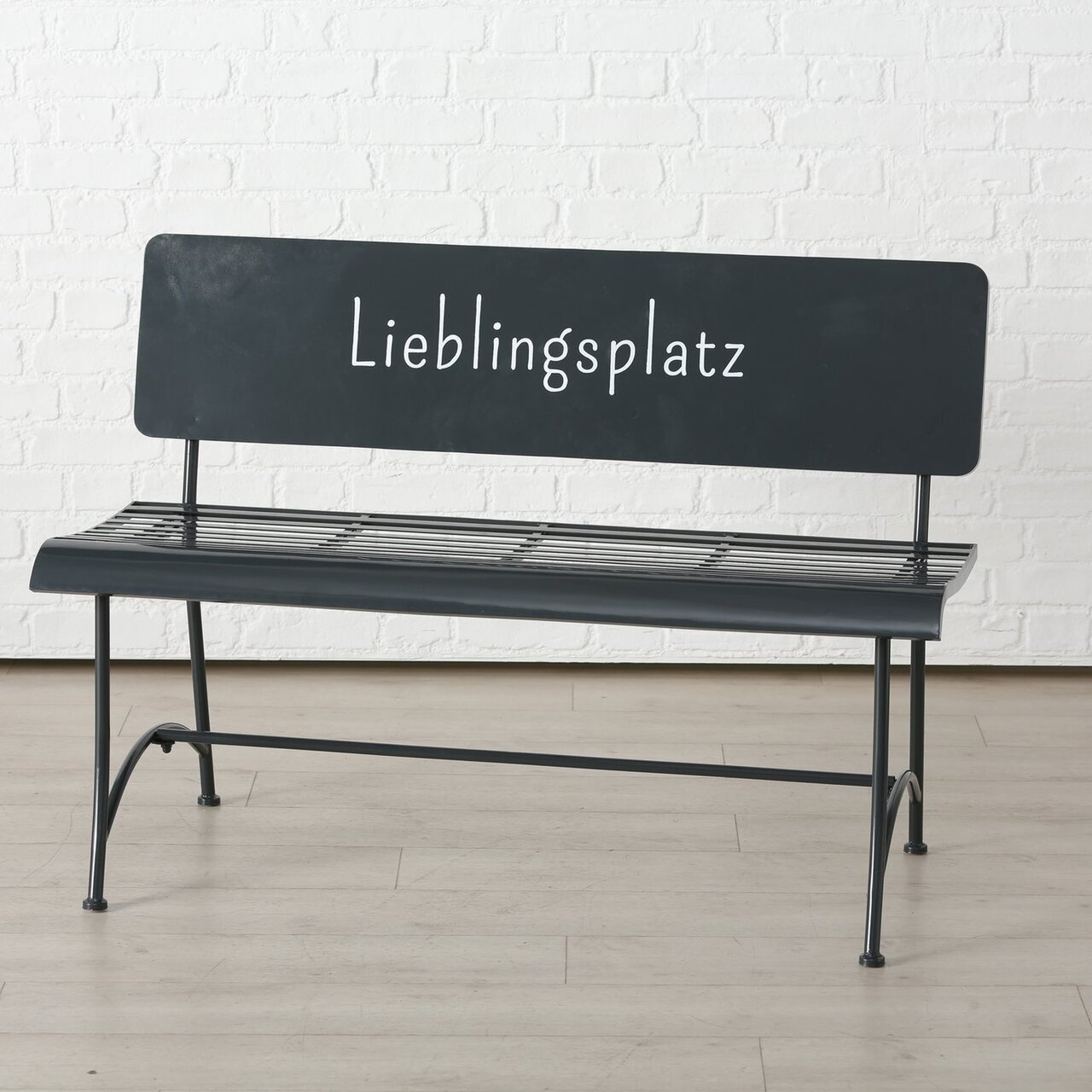 Gartenbank Lieblingsplatz Metall
