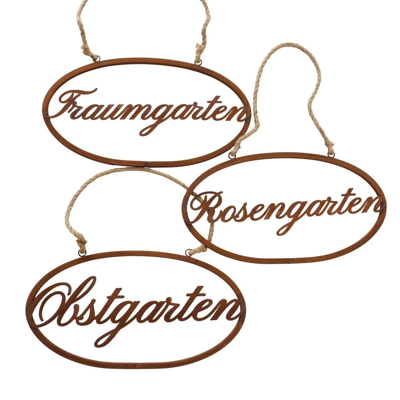 Boltze 3er Set Schild Traumgarten online kaufen bei SKANDEKO