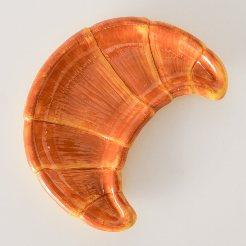 Servierplatte Croissant