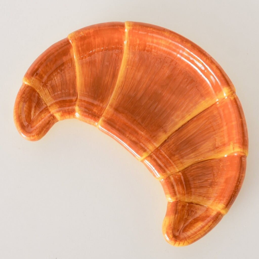 Servierplatte Croissant
