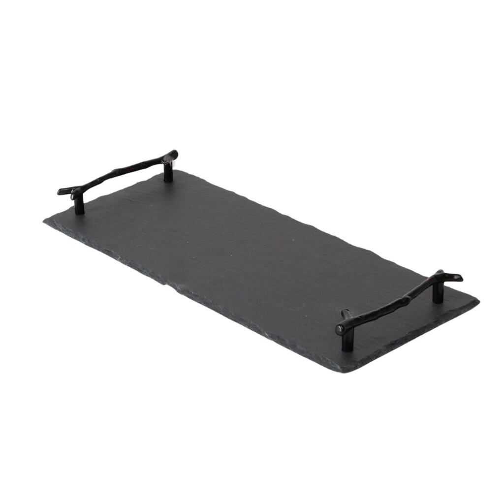 Schiefer Tablett Stonka 2er Set