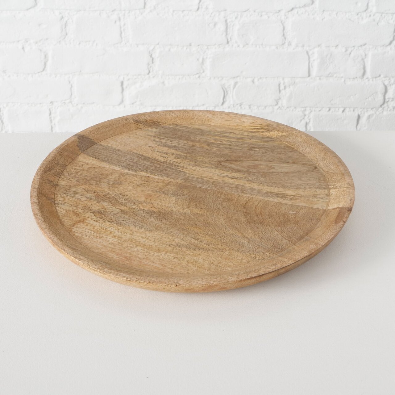 Holz Teller Tablett Maino 2-teilig