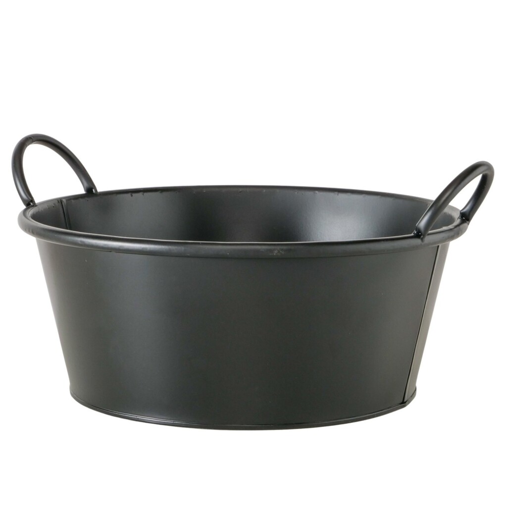 Übertopfe-Set Jackson Black 3er