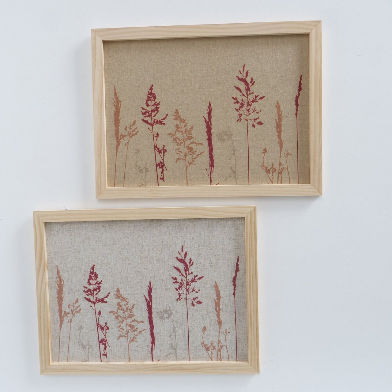 Wandbild Gräser