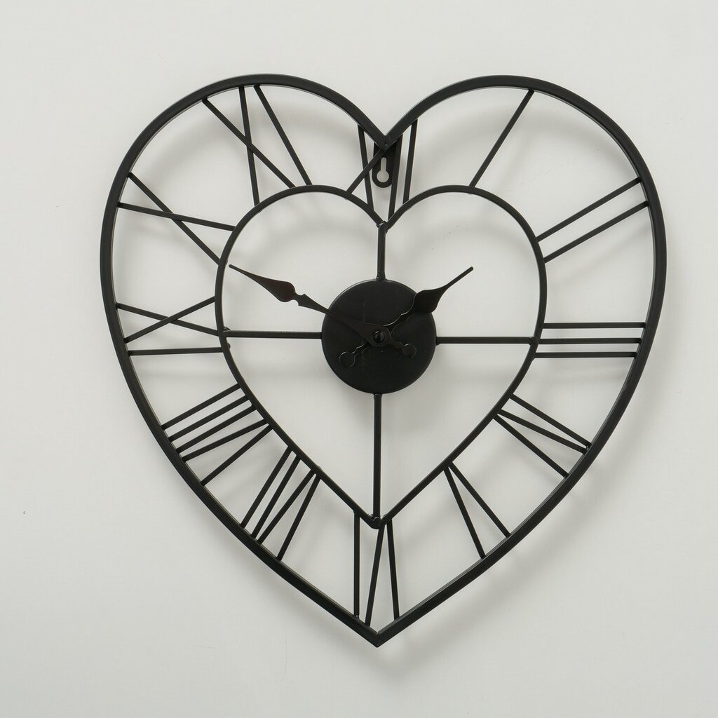 Wanduhr Herz