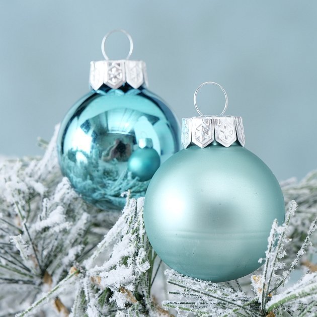 Weihnachtskugeln Ø 4 cm, 16 tlg