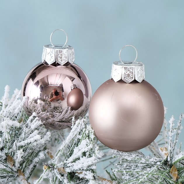 Weihnachtskugeln Ø 4 cm, 16 tlg