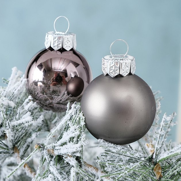 Weihnachtskugeln Ø 4 cm, 16 tlg