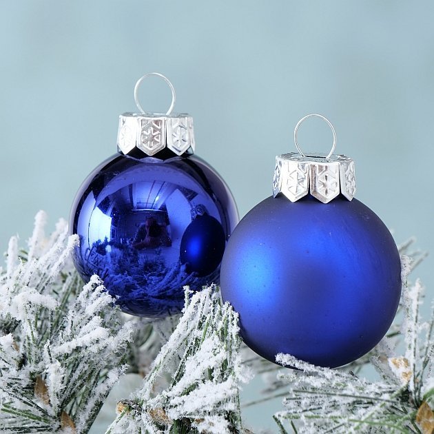 Weihnachtskugeln Ø 4 cm, 16 tlg