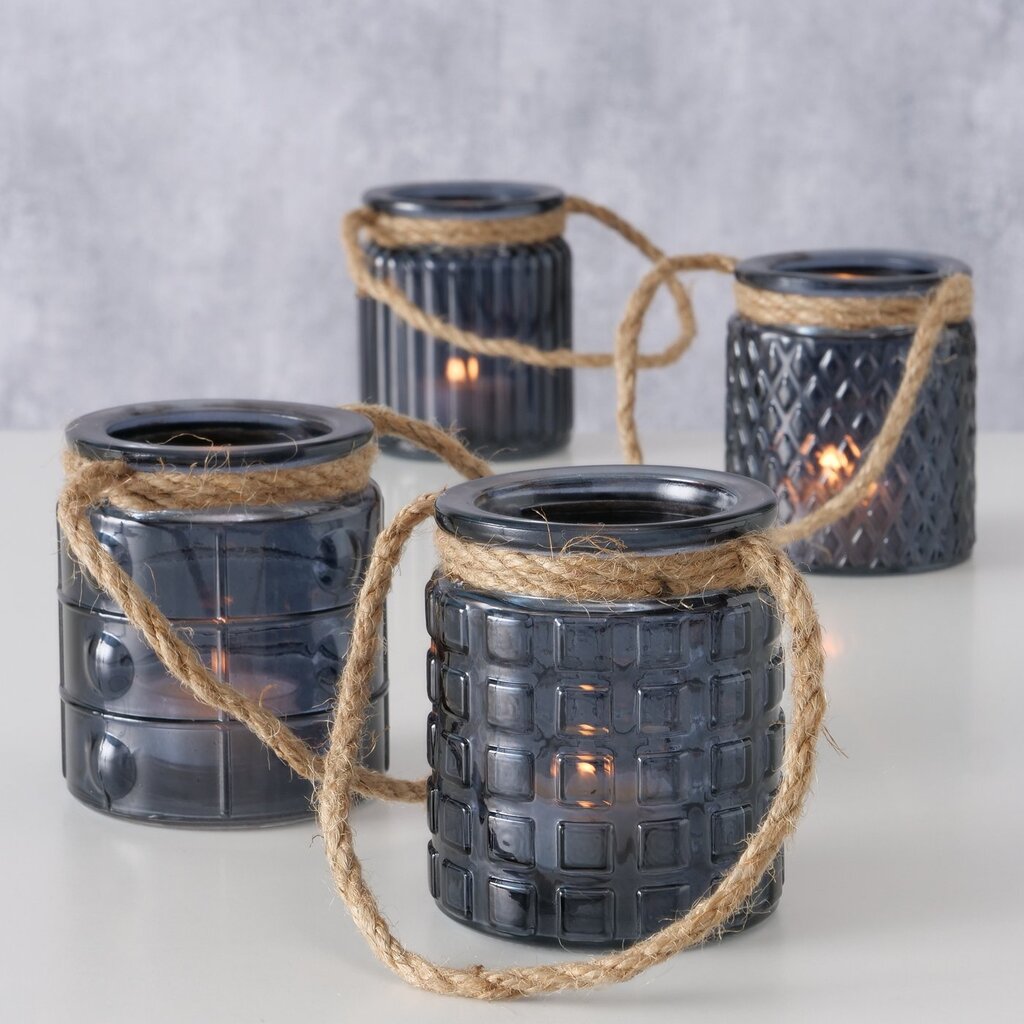 Boltze Windlicht Trax 4er Set