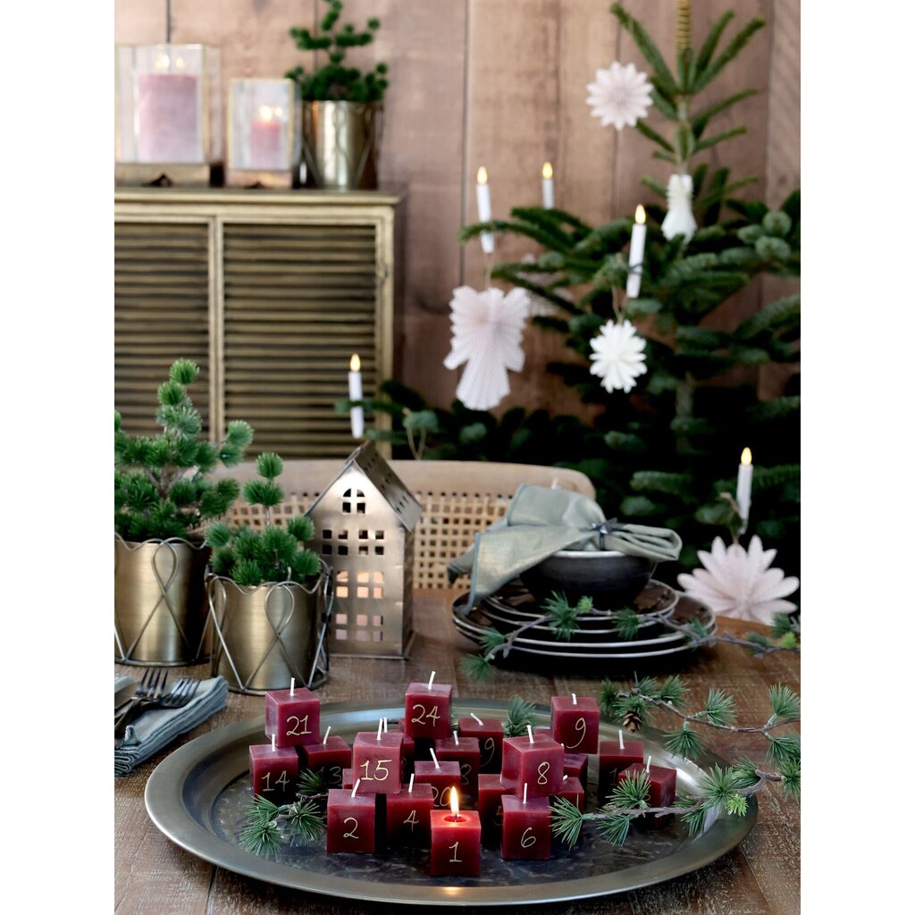 Chic Antique Adventskalender Kerzen 24 Stück online kaufen bei SKANDEKO (Ansicht 2)