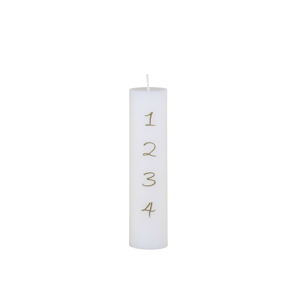 Chic Antique Adventskerze mit Druck 1-4 online kaufen bei SKANDEKO