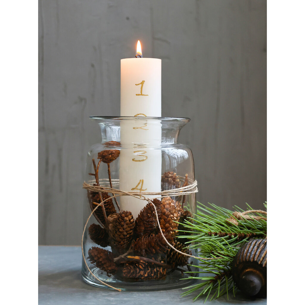 Chic Antique Adventskerze mit Druck 1-4 online kaufen bei SKANDEKO (Ansicht 2)