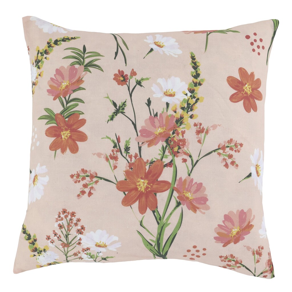 Chic Antique Aix Kissebezug mit Blumenmuster, rosa online kaufen bei SKANDEKO