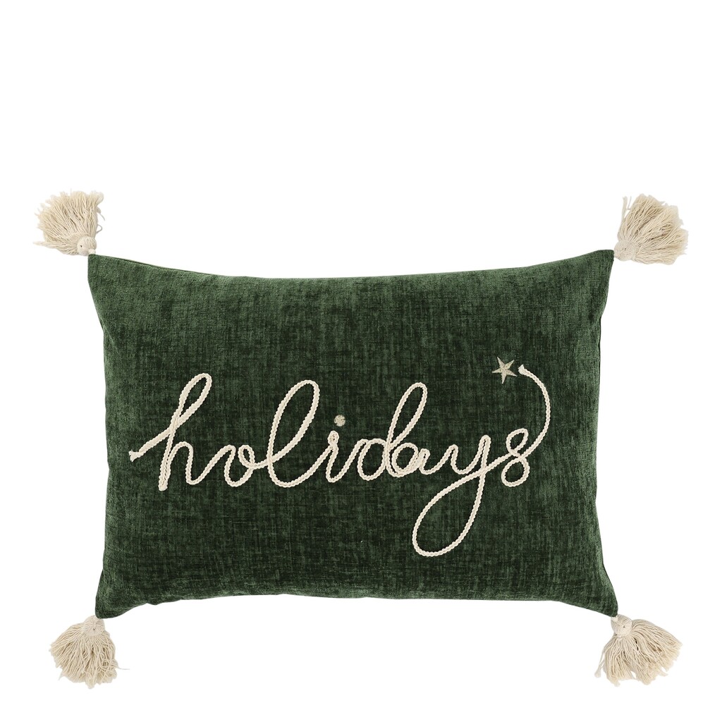 Chic Antique Aix Kissenbezug mit Quasten Holidays online kaufen bei SKANDEKO
