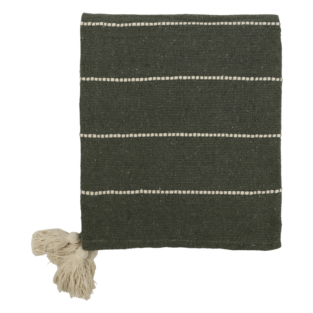 Aix Plaid Decke aus Baumwoll-Garnüberschuss, Weihnachtlich