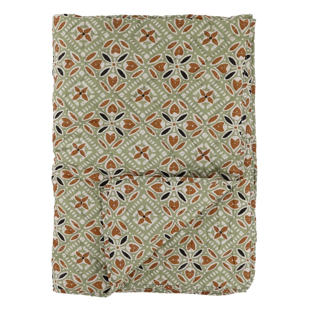 Chic Antique Aix Quilt mit Batikmuster online kaufen bei SKANDEKO