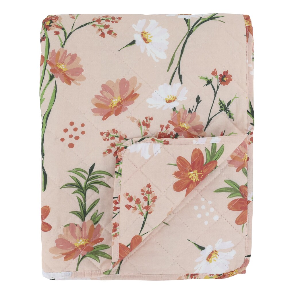 Chic Antique Aix Quilt mit Blumenmuster online kaufen bei SKANDEKO