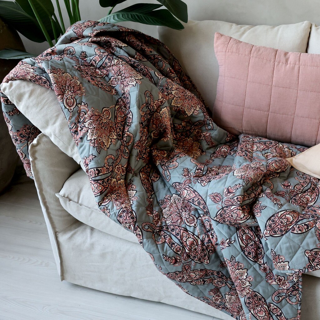Chic Antique Aix Quilt mit Paisley Motiv 1 online kaufen bei SKANDEKO (Ansicht 2)