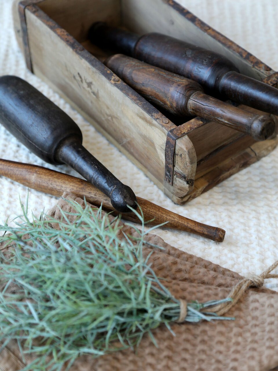 Chic Antique Alte Backsteinform Ziegelform Unikat online kaufen bei SKANDEKO (Ansicht 2)