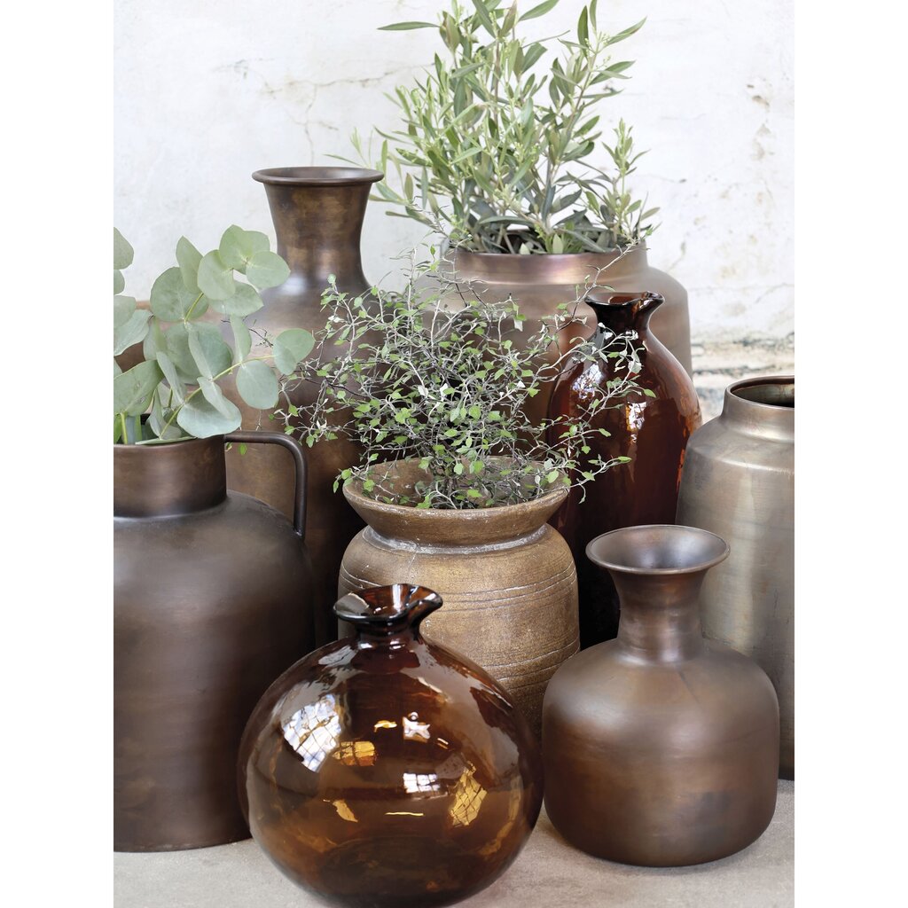 Chic Antique Alte Vase aus Aluminium online kaufen bei SKANDEKO (Ansicht 2)