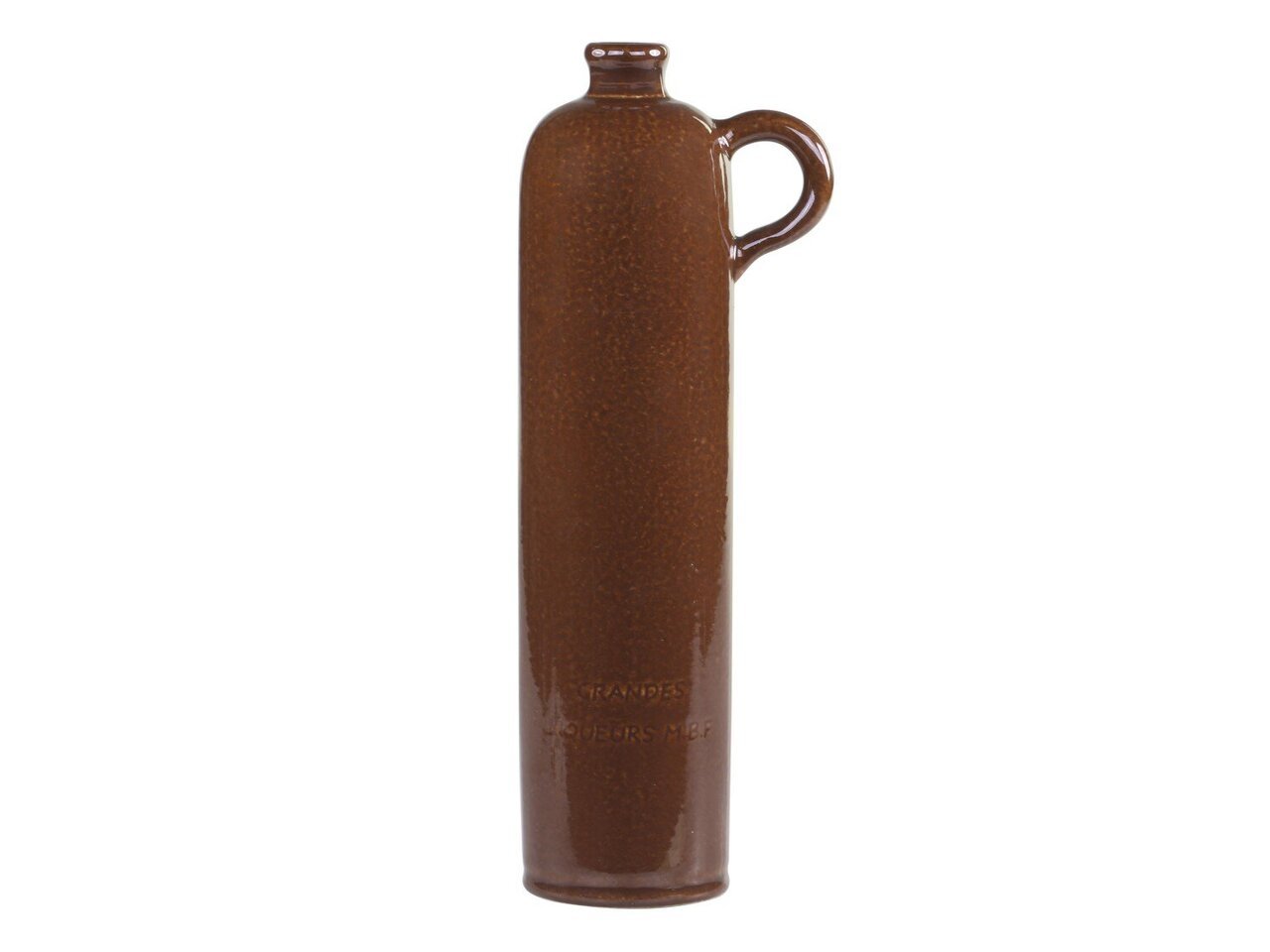 Chic Antique Altfranzösische Flasche mokka mit Henkel online kaufen bei SKANDEKO