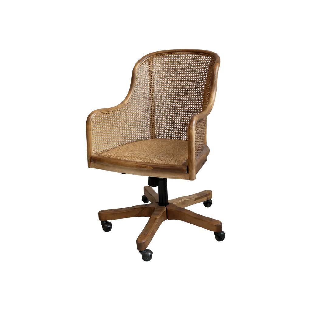 Chic Antique Altfranzösischer Bürostuhl mit Rattan online kaufen bei SKANDEKO
