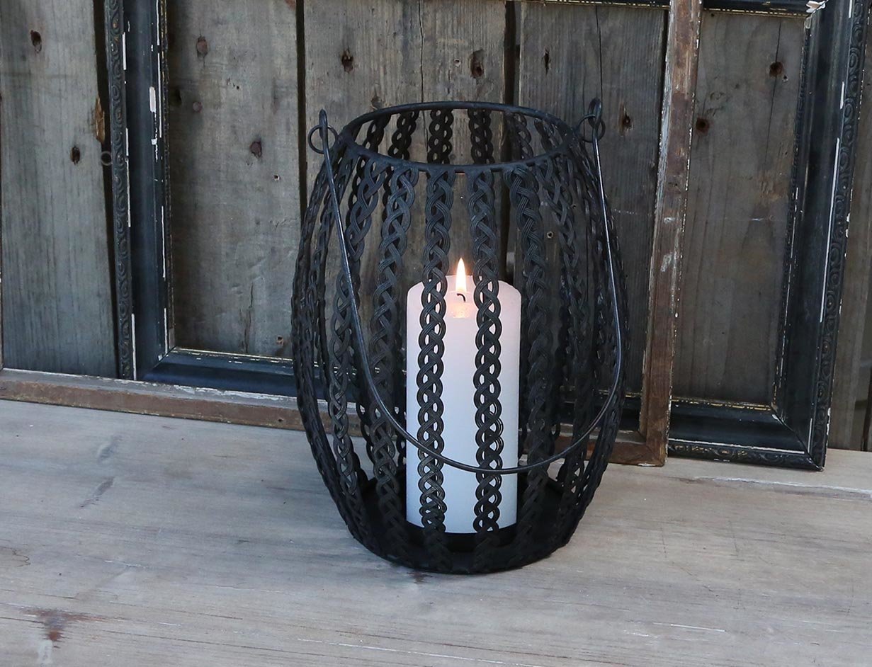 Chic Antique antike Laterne mit Spitze online kaufen bei SKANDEKO (Ansicht 2)