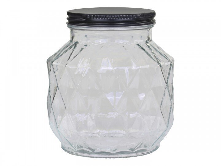 Chic Antique Aufbewahrungsglas mit Diamantenschliff online kaufen bei SKANDEKO