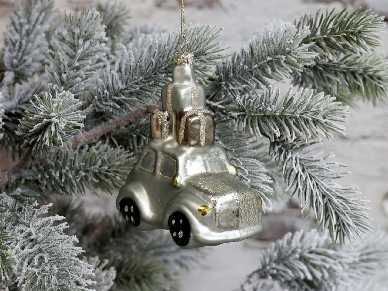 Chic Antique Auto mit Geschenken zum Aufhängen online kaufen bei SKANDEKO (Ansicht 2)