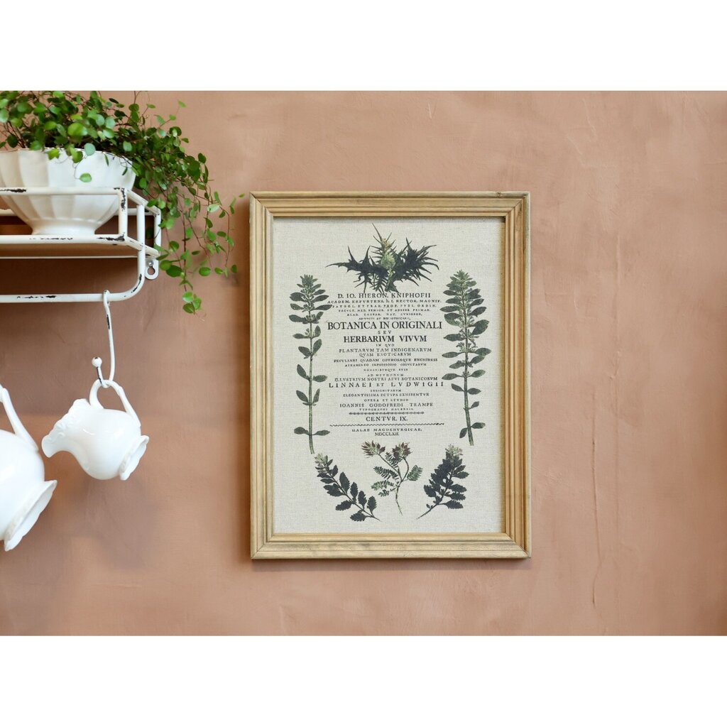 Chic Antique Bild mit wilden Blumen und Naturrahmen online kaufen bei SKANDEKO (Ansicht 2)
