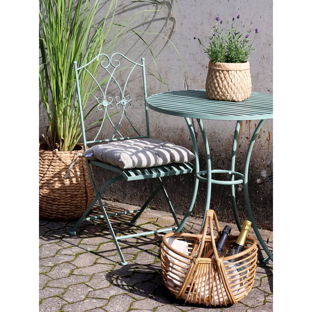 Chic Antique Bistrotisch Set mit 2 Stühlen und Tisch online kaufen bei SKANDEKO (Ansicht 2)