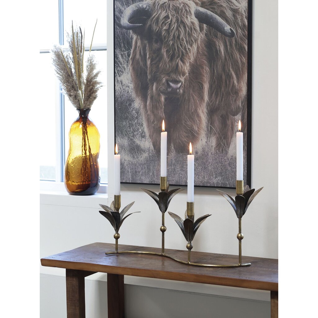 Chic Antique Braune Vase aus Glas online kaufen bei SKANDEKO (Ansicht 2)