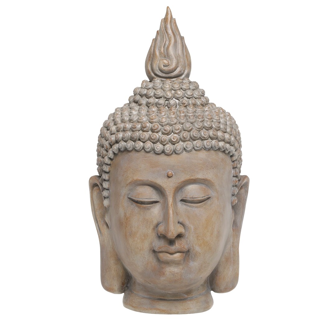 Chic Antique Buddha Kopf aus Polyresin online kaufen bei SKANDEKO
