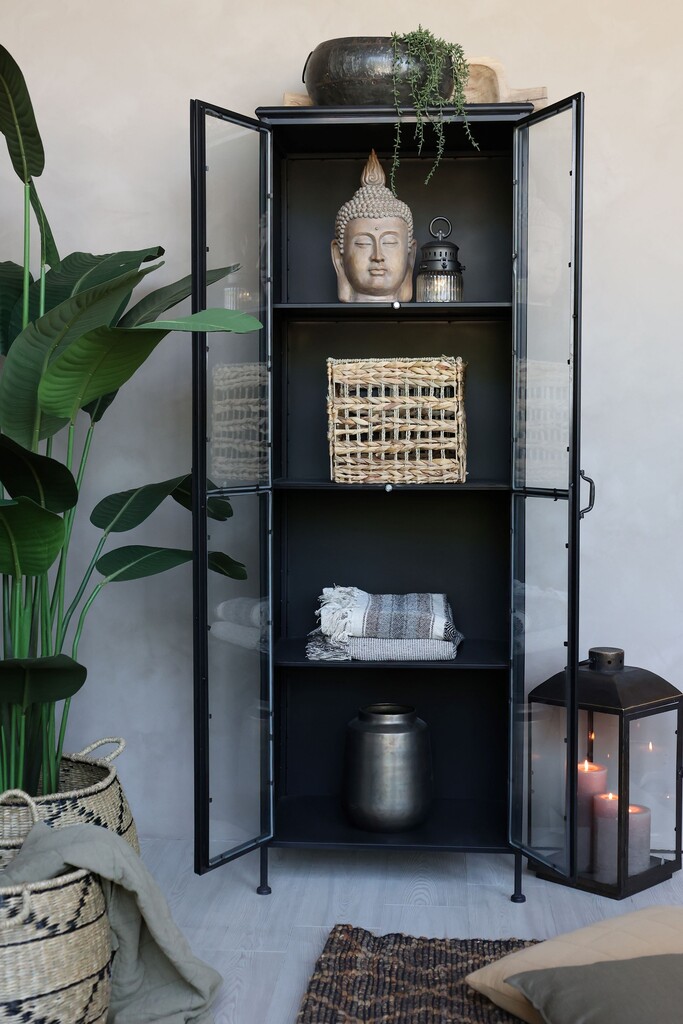 Chic Antique Buddha Kopf aus Polyresin online kaufen bei SKANDEKO (Ansicht 2)