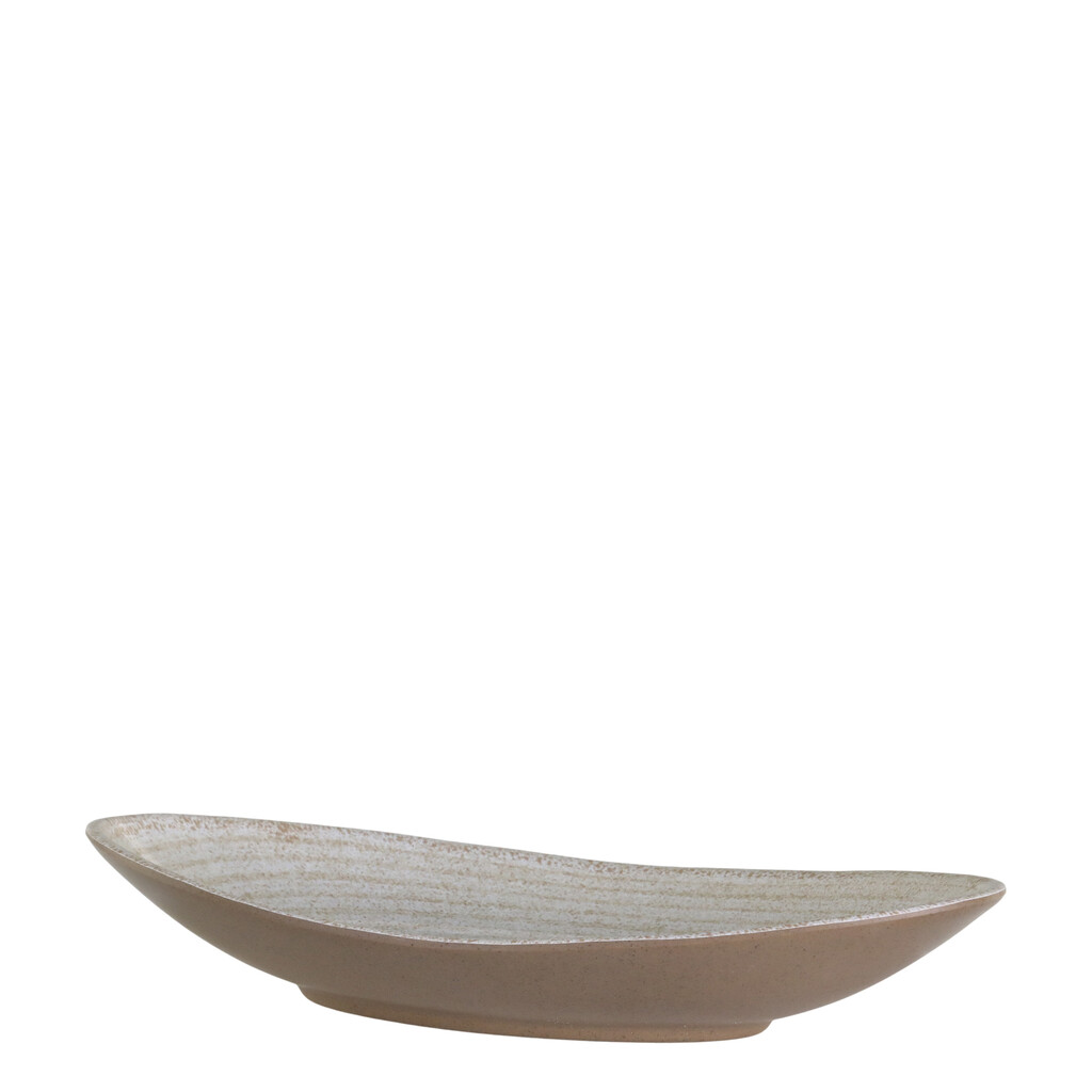 Chic Antique Melamin Tablett Cassis Latte, oval online kaufen bei SKANDEKO