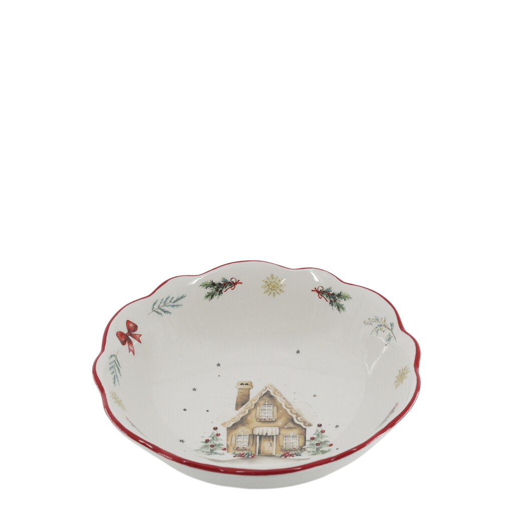 Chic Antique Chalet de Noël Kleine Schüssel Weihnachtsgeschirr online kaufen bei SKANDEKO